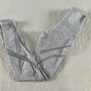 lululemon athletica Light Gray Performance Leggings